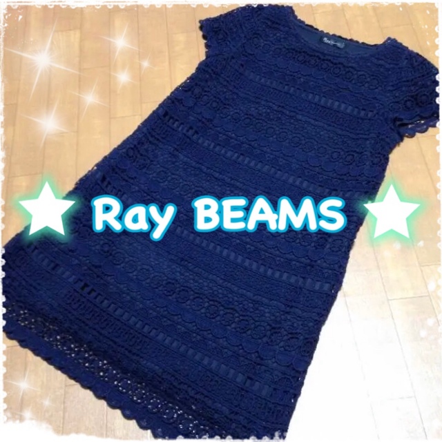 Ray BEAMS(レイビームス)のRay BEAMS コットンレースワンピ レディースのワンピース(ミニワンピース)の商品写真