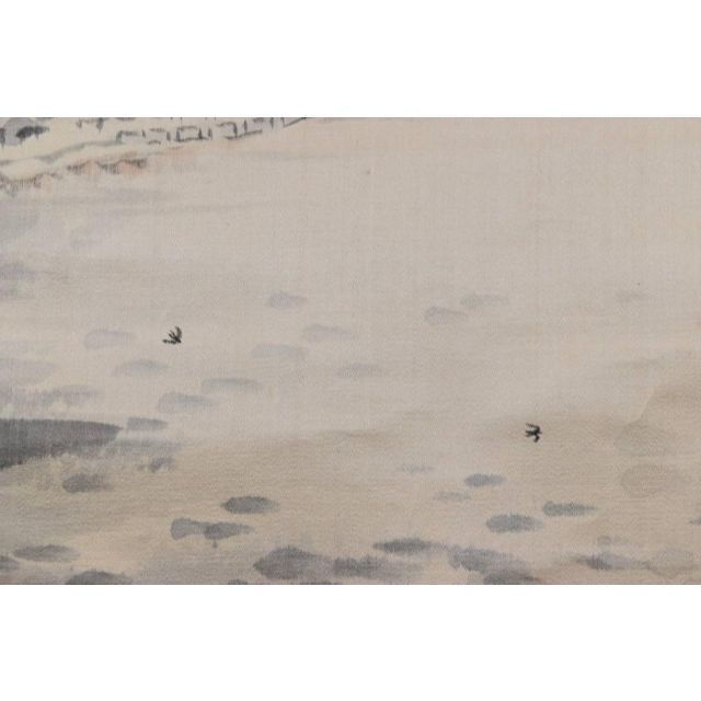 真作】福田浩湖/西湖暁雨/中国山水図/山水人物図/掛軸☆宝船☆AA-573 真作】福田浩湖/西湖暁雨/中国山水図/山水人物図/掛軸☆宝船☆AA-573