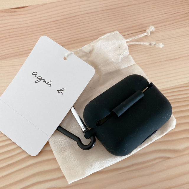 agnes b.(アニエスベー)のアニエスベー AirPods Pro用ケース スマホ/家電/カメラのオーディオ機器(ヘッドフォン/イヤフォン)の商品写真