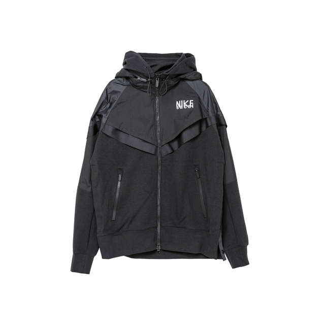 ナイロンジャケットNIKE x sacai Full Zip Hoodie Lサイズ