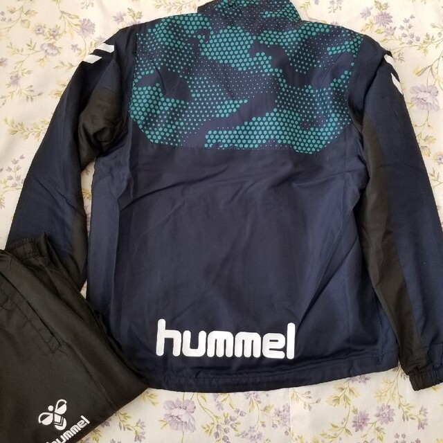 hummel(ヒュンメル)の新品 ジャージ ジュニア ウィンドブレーカー 上下 ヒュンメル 男の子 160 キッズ/ベビー/マタニティのキッズ服男の子用(90cm~)(その他)の商品写真