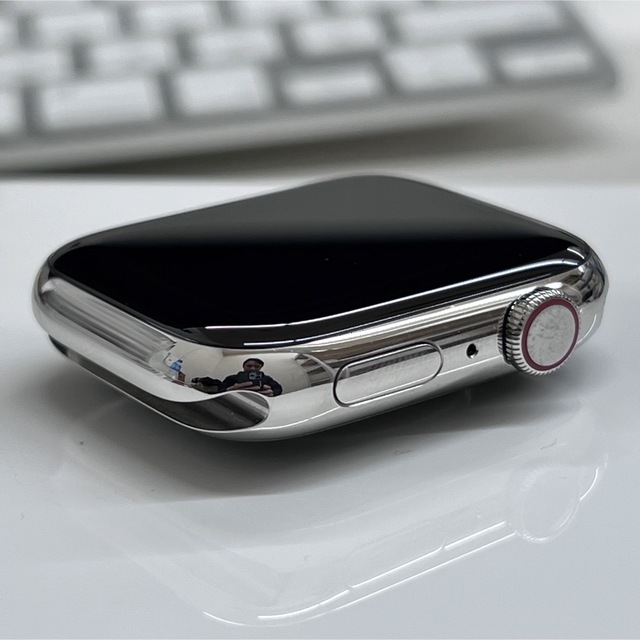 Apple Watch 7 45mm ステンレススチール GPS+セルラー