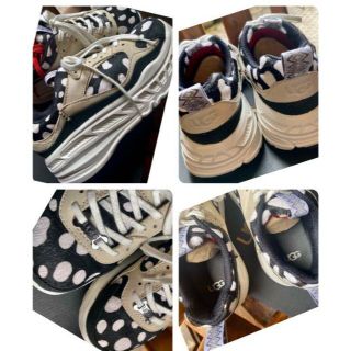 ⑨超美品✨最新裏ダル✨24~25cm素足履き✨UGG✨CA805 ダルメシアン