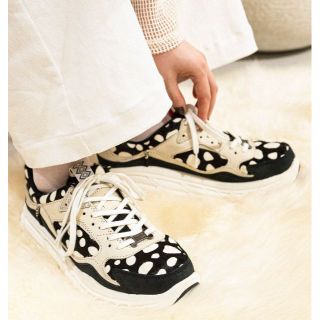 ⑨超美品✨最新裏ダル✨24~25cm素足履き✨UGG✨CA805 ダルメシアン