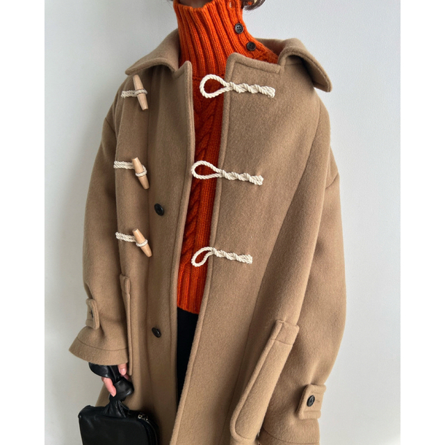 新品【CLANE】OVER MAXI DUFFLE COAT ♡ 1サイズ