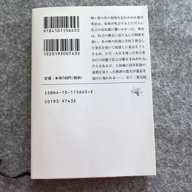 真田太平記 第１２巻 改版 エンタメ/ホビーの本(その他)の商品写真