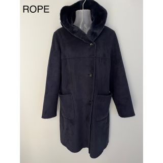 ロペ(ROPE’)のROPE フェイクムートンフードコート(ムートンコート)