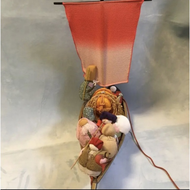 ハンドメイド 手作り 七福神宝船 縁起物 風水 商売繁盛 ハンドメイド 手作り 七福神宝船 縁起物 風水 商売繁盛