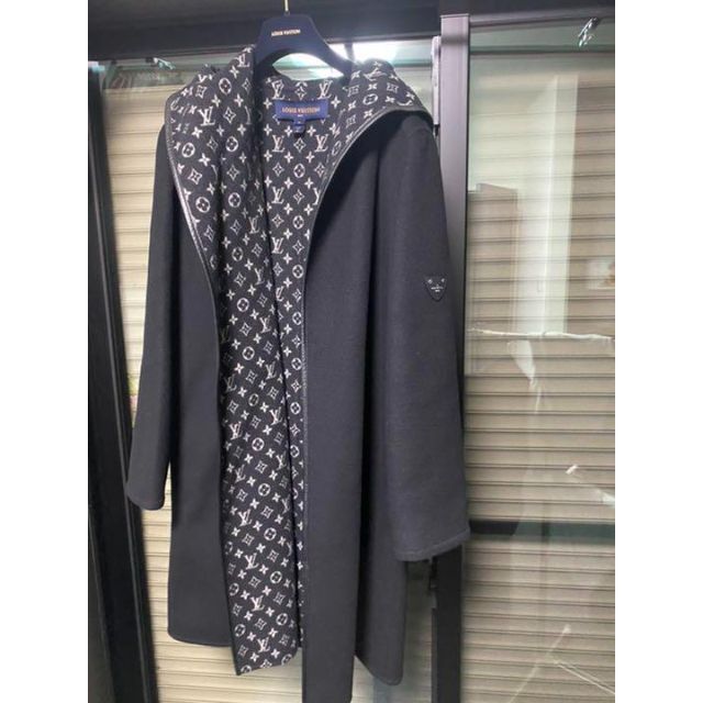 春早割 LOUIS VUITTON - LOUIS VUITTON フーデッドラップコート 36 美