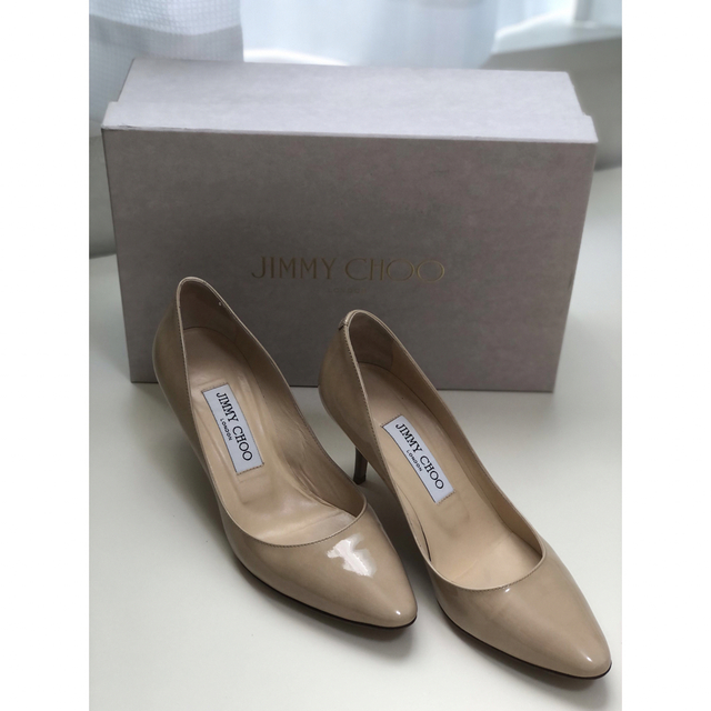 ジミーチュウ JIMMY CHOO パンプス ハイヒール    パテントレザー