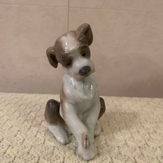 リヤドロ　LLADRO　ニューフレンド New friend 犬とかたつむり