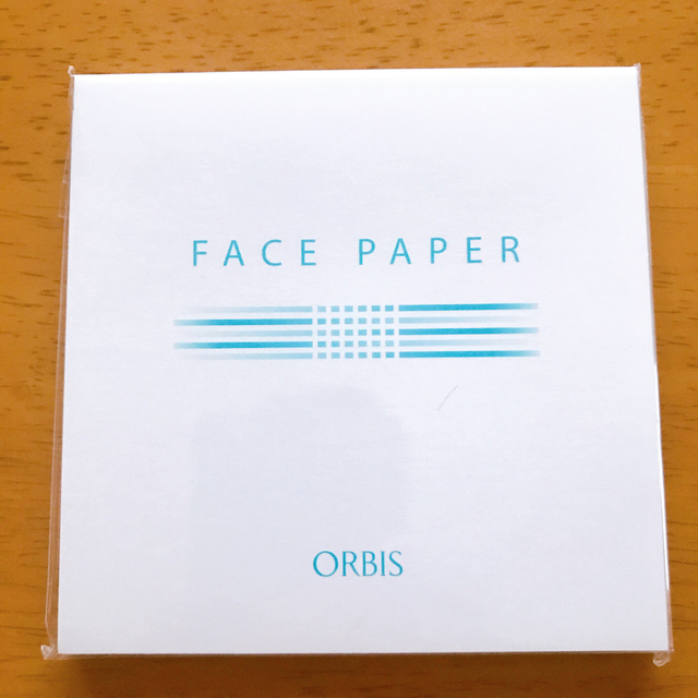 ORBIS(オルビス)のオルビス   あぶらとり紙　5冊セット　金箔打紙製法　9.5✖️9.5㎝ コスメ/美容のメイク道具/ケアグッズ(あぶらとり紙)の商品写真