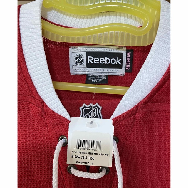 Reebok(リーボック)の新品・タグ付き　アイスホッケー NHL モントリオール カナディアンズジャージ スポーツ/アウトドアのスポーツ/アウトドア その他(ウインタースポーツ)の商品写真