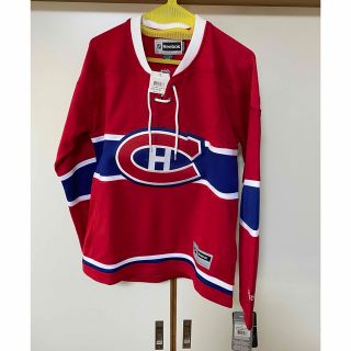 リーボック(Reebok)の新品・タグ付き　アイスホッケー NHL モントリオール カナディアンズジャージ(ウインタースポーツ)