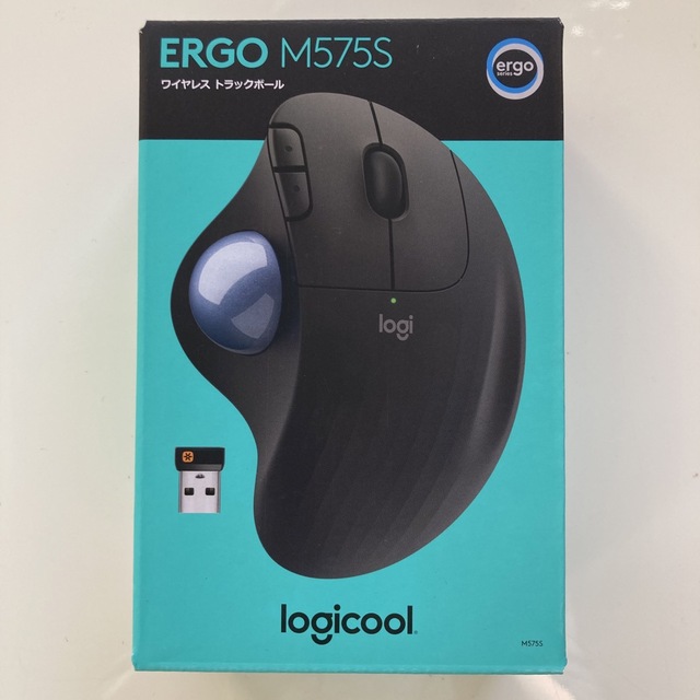 Logicool(ロジクール)のLogicool ワイヤレスマウス トラックボール M575S マウス スマホ/家電/カメラのPC/タブレット(PC周辺機器)の商品写真