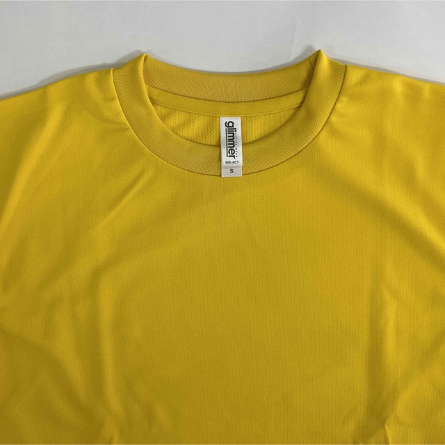 半袖Tシャツ(イエロー) S (男女兼用) メンズのトップス(Tシャツ/カットソー(半袖/袖なし))の商品写真