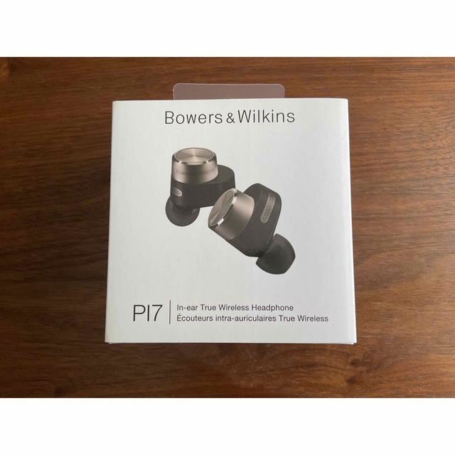 グレーBluetooth対応Bowers&Wilkins 完全ワイヤレスイヤホン PI7 CHARCOAL