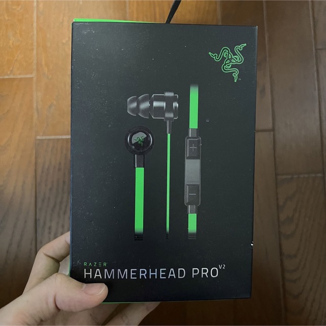 Razer(レイザー)のRazer Hammerhead Pro V2 レイザー ゲーミングイヤホン スマホ/家電/カメラのオーディオ機器(ヘッドフォン/イヤフォン)の商品写真