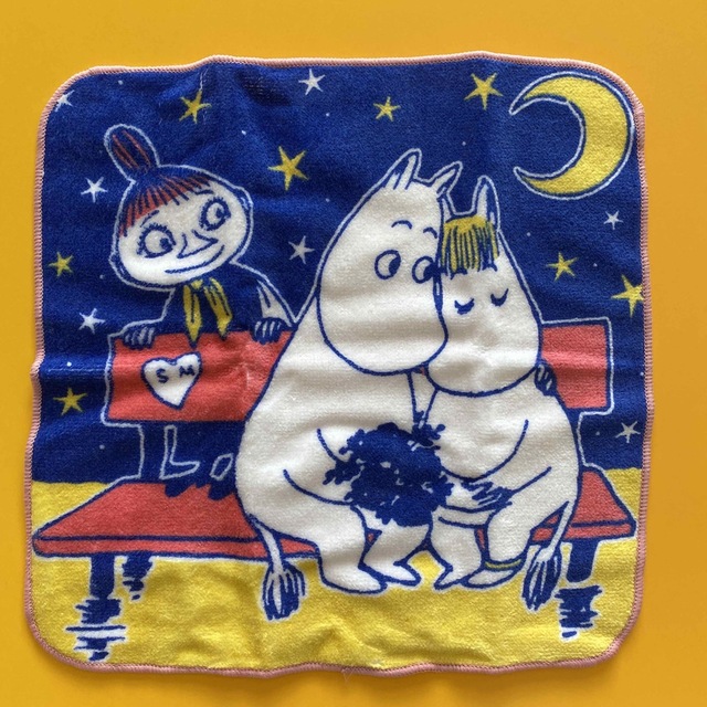 MOOMIN(ムーミン)のムーミン　ハンドタオル　2枚セット レディースのファッション小物(ハンカチ)の商品写真