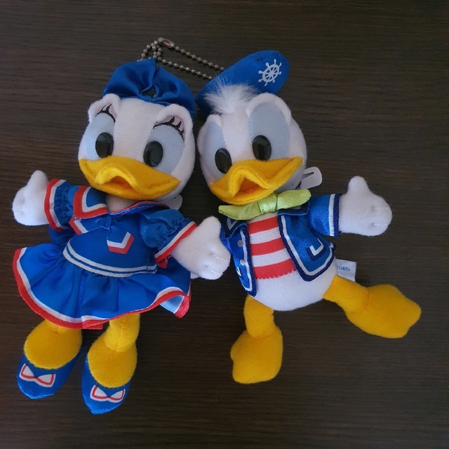 TDS東京ディズニーシー☆ミート&スマイル ぬいぐるみバッジ 6体セット