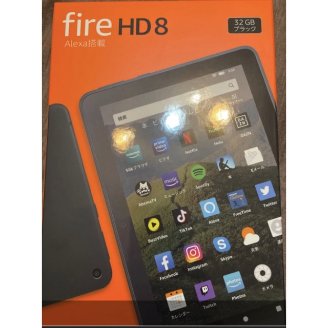 スマホ/家電/カメラAmazon Fire HD 8 タブレット ブラック 32GB 第10世代