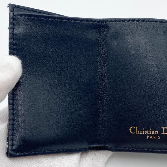 Christian Dior(クリスチャンディオール)の【定番人気】ディオール　DIOR　財布　折り財布　コンパクト　ウォレット　サドル レディースのファッション小物(財布)の商品写真