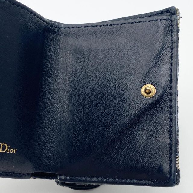 【定番人気】ディオール　DIOR　財布　折り財布　コンパクト　ウォレット　サドル