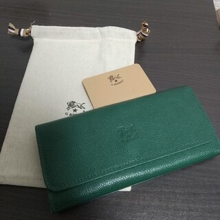 イルビゾンテ(IL BISONTE) 長財布（グリーン・カーキ/緑色系）の通販 