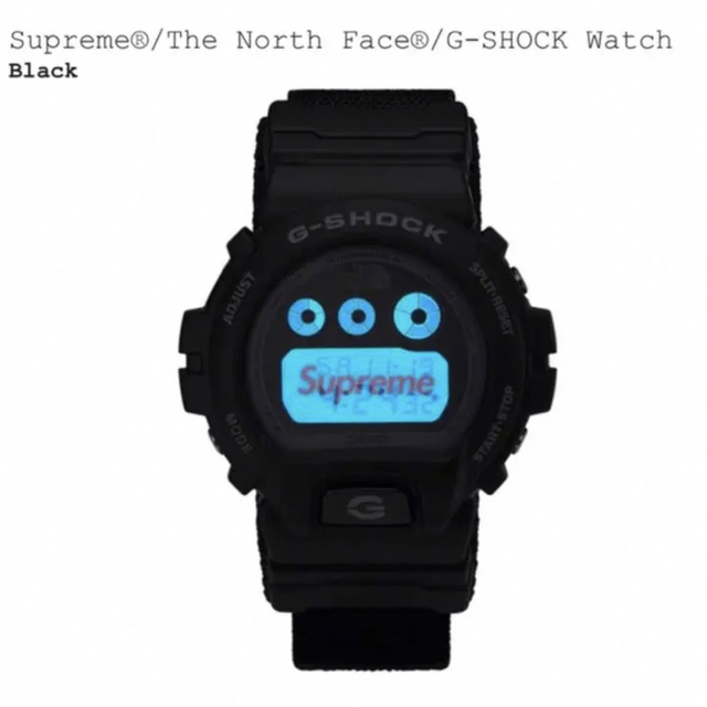 Supreme(シュプリーム)のSupreme The North Face G-SHOCK Watch 黒 メンズの時計(腕時計(デジタル))の商品写真