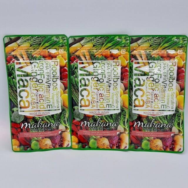 マカナ makana 葉酸サプリ 120粒×3袋 QtZzspWRhw