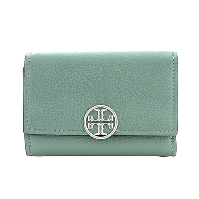 約140gARCTIC本体新品 トリーバーチ TORY BURCH 3つ折り財布 ミラー アークティック