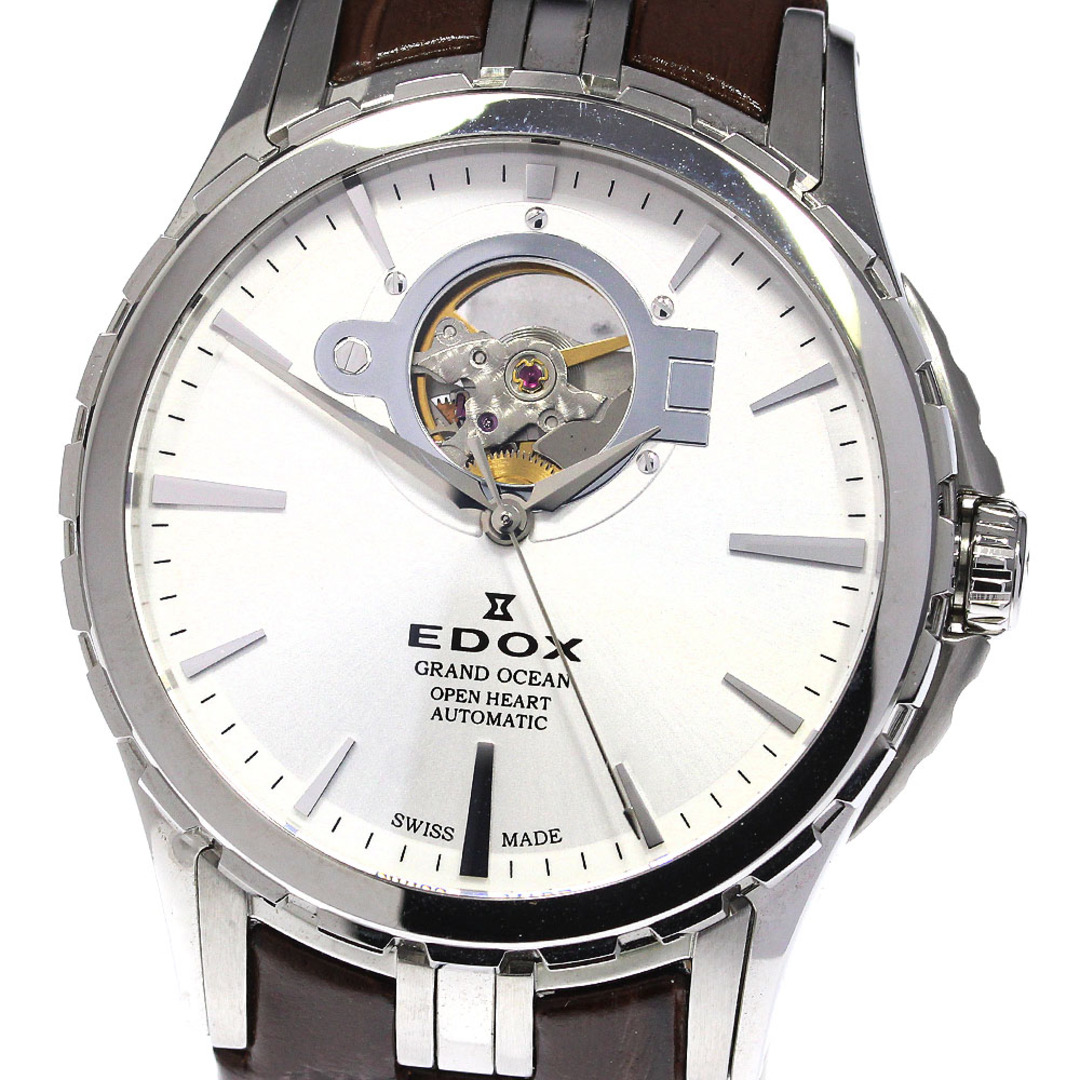 即納&大特価】 EDOX - メンズ_718255 自動巻き 85008 オープンハート