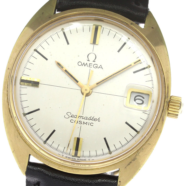 SALE／55%OFF】 OMEGA - メンズ_721185 手巻き デイト シーマスター