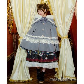 axes femme - アクシーズファム axes femme kawaii ローズフリルケープ