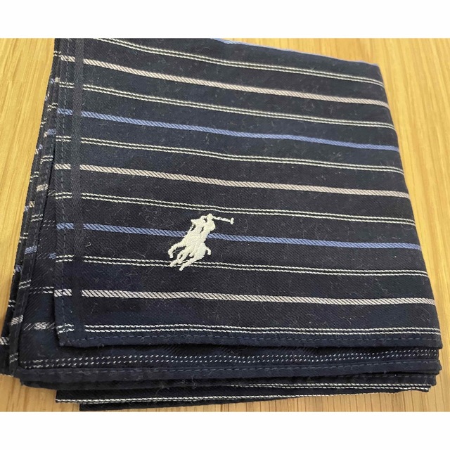 POLO RALPH LAUREN(ポロラルフローレン)のポロ　ラルフローレン　ハンカチ メンズのファッション小物(ハンカチ/ポケットチーフ)の商品写真