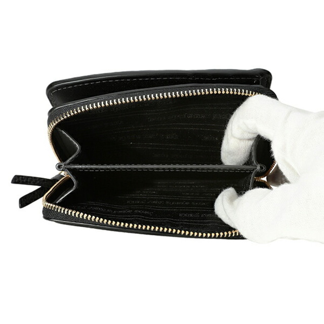 新品 ケイトスペード kate spade 2つ折り財布 スモールコンパクトウォレット ブラック 黒