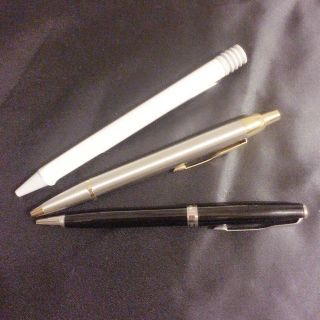 パーカー(Parker)の【シン様専用】PARKER ボールペン シルバーandブラック(ペン/マーカー)