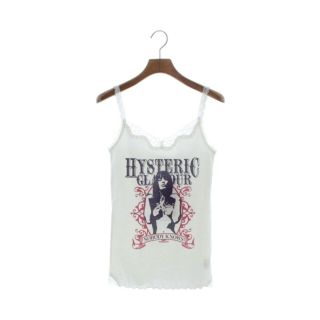 ヒステリックグラマー(HYSTERIC GLAMOUR)のHYSTERIC GLAMOUR ヒステリックグラマー キャミソール F 白 【古着】【中古】(キャミソール)