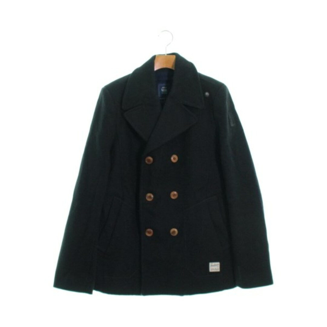 G-STAR RAW - G-STAR RAW ジースターロー ピーコート L 黒 【古着