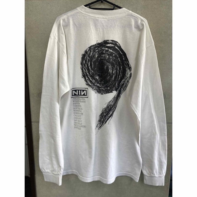 希少00'S NINE INCH NAILS  ロンTシャツ　ヴィンテージ　L