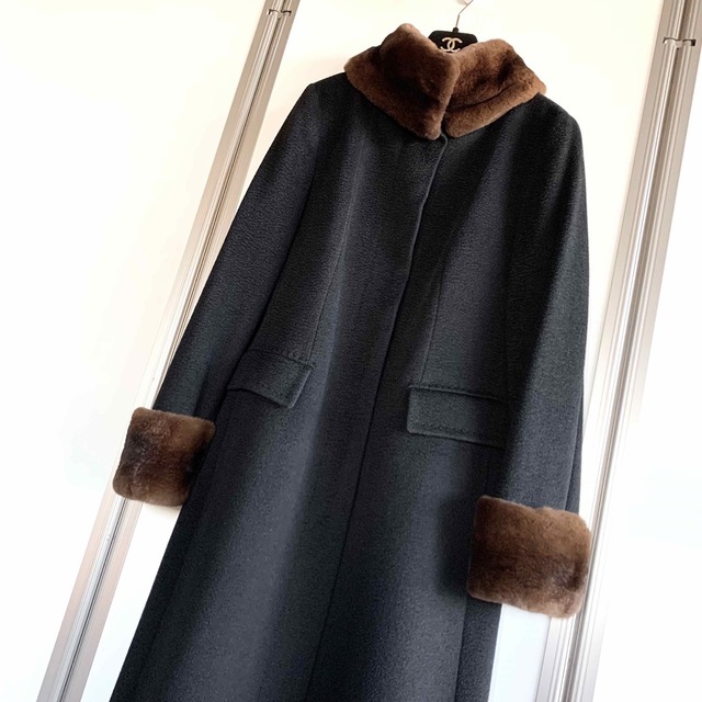 Max Mara - 新品同様‼️最高級 白タグ マックスマーラ キャメル100