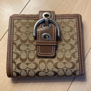 コーチ(COACH)のコーチ　COACH  財布　三つ折り　ブラウン(財布)