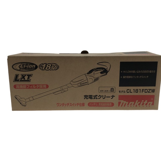 □□MAKITA マキタ 工具 充電式クリーナー  CL181FD8W
