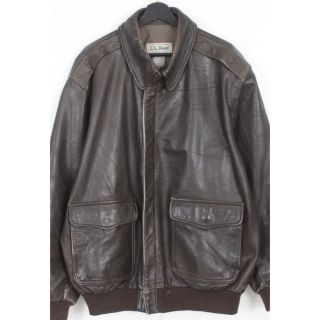 エルエルビーン(L.L.Bean)の80s エルエルビーン L.L.Bean A-2タイプ レザー ジャケット(レザージャケット)