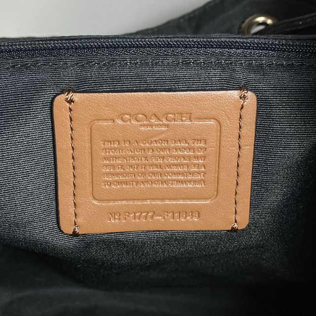 希少 美品 COACH コーチ ペブルレザー ナイロン カモ柄 迷彩 リュック