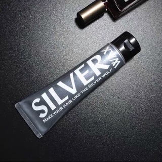 シルバーワックス　silver wax シルバーアッシュ　silver ash(ヘアワックス/ヘアクリーム)