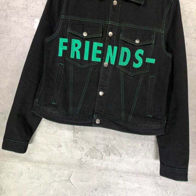 VLONE』ヴィーロン(M)刺繍ロゴ ジージャン / デニムジャケット | agro