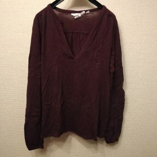 エイチアンドエム(H&M)のH&M スキッパーカットソー(カットソー(長袖/七分))