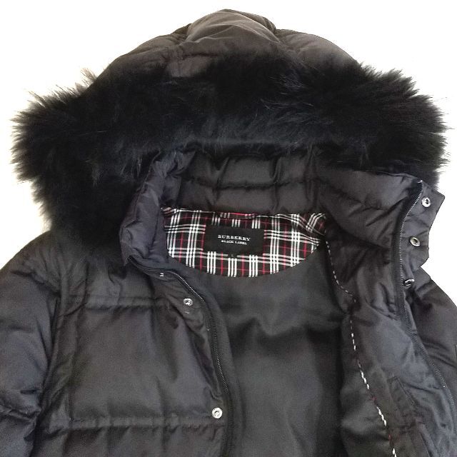 レディースBURBERRY BLACK LABELダウンジャケット☆サイズL レディースBURBERRY BLACK LABELダウンジャケット☆サイズL