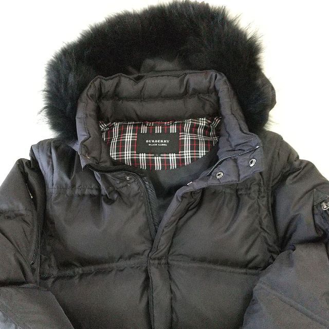 レディースBURBERRY BLACK LABELダウンジャケット☆サイズL レディースBURBERRY BLACK LABELダウンジャケット☆サイズL